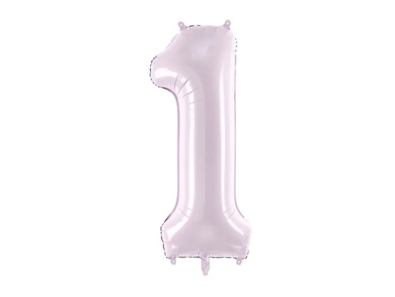 Folie Ballon Tal ''1'', 72 cm, Lilla