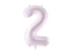 Folie Ballon Tal ''2'', 72 cm, Lilla