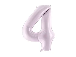Folie Ballon Tal ''4'', 72 cm, Lilla