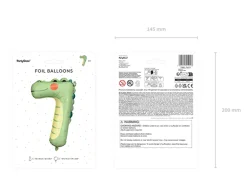 Folie Ballon Tal 7 - Crocodille, 56 X 85 cm, Mix