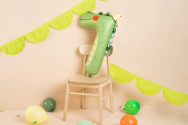 Folie Ballon Tal 7 - Crocodille, 56 X 85 cm, Mix