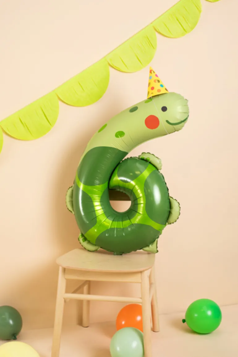 Folie Ballon Tal 6 - Turtle, 75 X 96 cm, Mix
