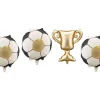 Folie Ballon Til Guirlande Trophy Med Balls, 33 X 33 cm Og 34 cm, Mix (4 Stk.)