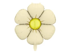 Folie Ballon Til Tusindfryd Guirlande, Diameter 65 cm, Creme (4 Stk.)