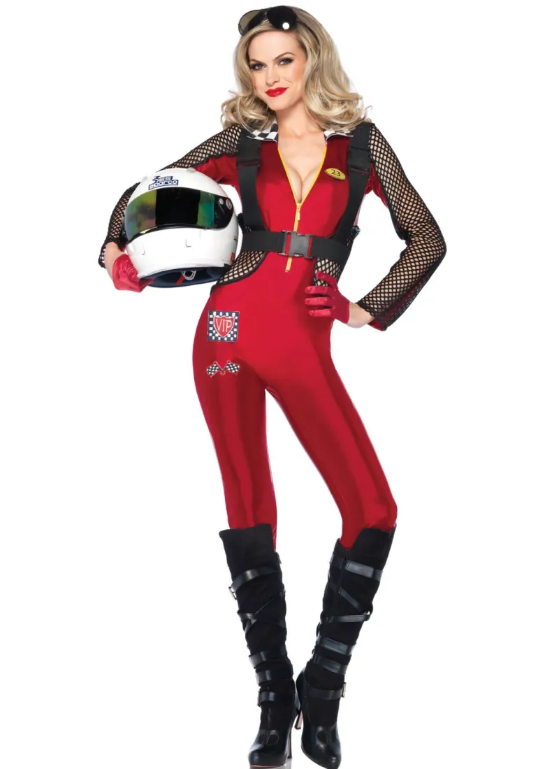 Forførende Racerkører Bodysuit