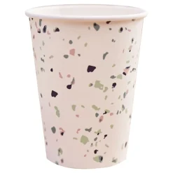 FSC Certificeret Papkrus m/Terrazzo Print, 8 stk.
