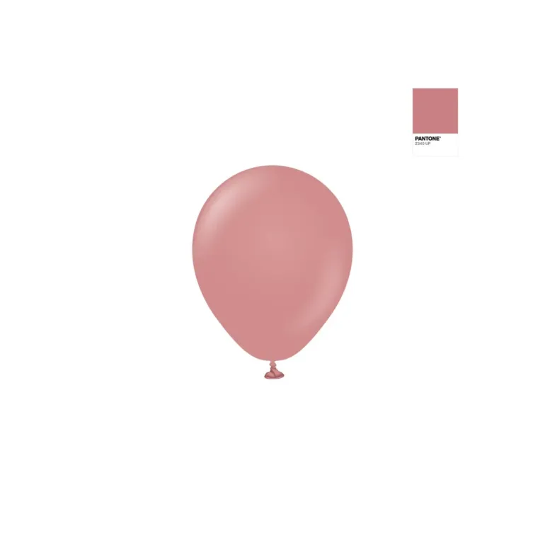 Gammelrosa Ballon - Kalisan Retro Rosewood, 13 cm