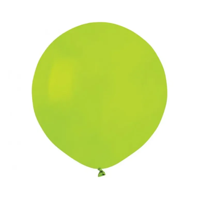 Gemar Jumbo Latexballon 48 cm, Kiwigrøn