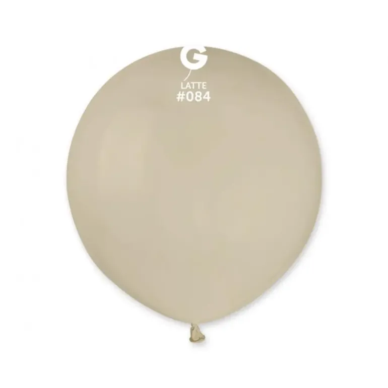 Gemar Jumbo Latexballon 48 cm, Latte
