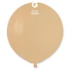 Gemar Jumbo Latexballon 48 cm, Lysebrun