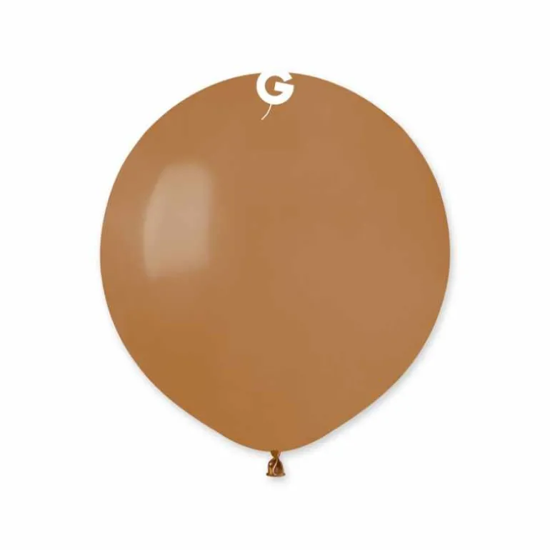 Gemar Jumbo Latexballon 48 cm, Mocha Brun