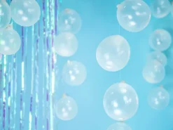 Gennemsigtig Crystal Latexballon, 12 cm