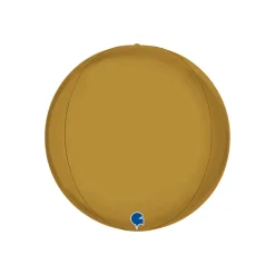 Globeballon Guld Satin, 29 cm