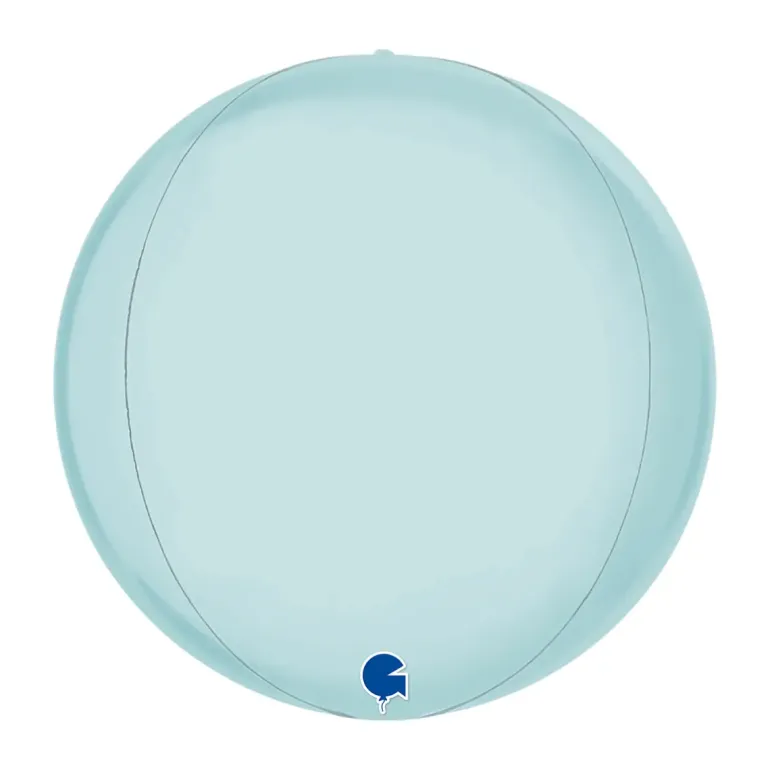 Globeballon Lyseblå, 38 cm