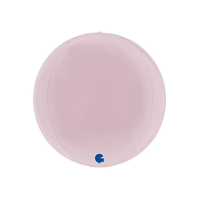 Globeballon Lyserød, 29 cm