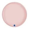 Globeballon Lyserød Satin, 38 cm