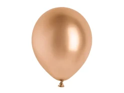 Glossy Balloner 30 cm, Rosegold: 10 stk