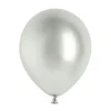 Glossy Balloner 30 cm, Sølv: 10 stk