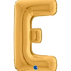 Grabo Guld Bogstav Ballon 66 cm, E