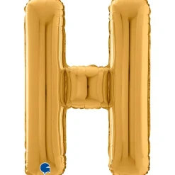 Grabo Guld Bogstav Ballon 66 cm, H