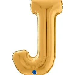 Grabo Guld Bogstav Ballon 66 cm, J