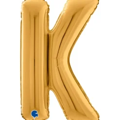 Grabo Guld Bogstav Ballon 66 cm, K