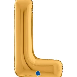 Grabo Guld Bogstav Ballon 66 cm, L