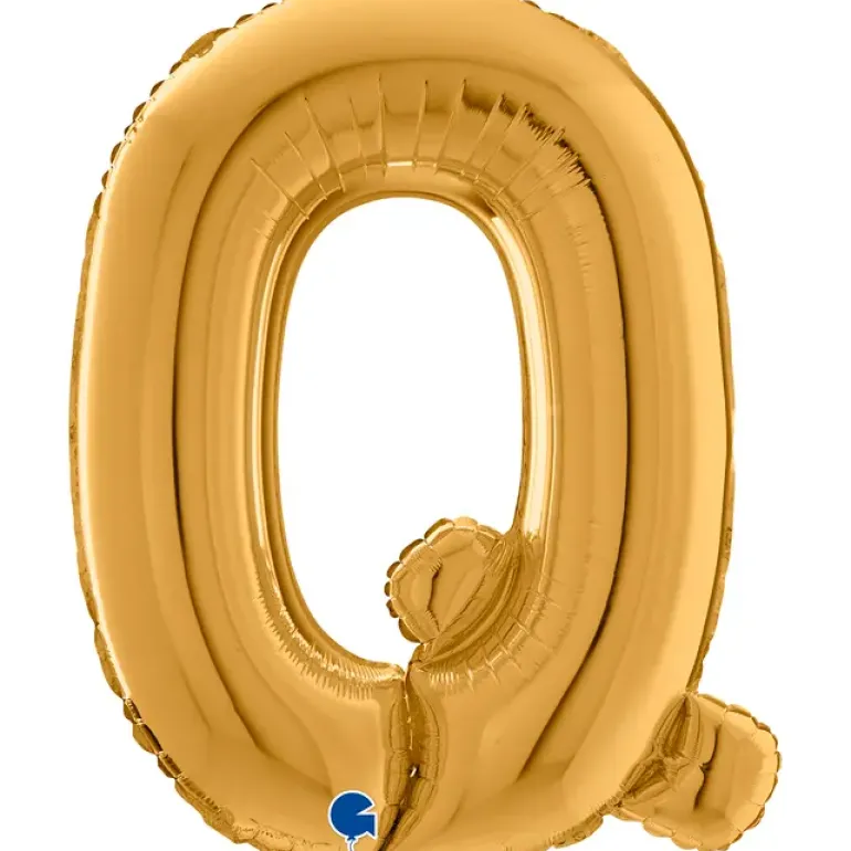 Grabo Guld Bogstav Ballon 66 cm, Q