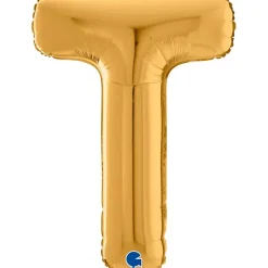 Grabo Guld Bogstav Ballon 66 cm, T