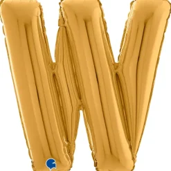 Grabo Guld Bogstav Ballon 66 cm, W