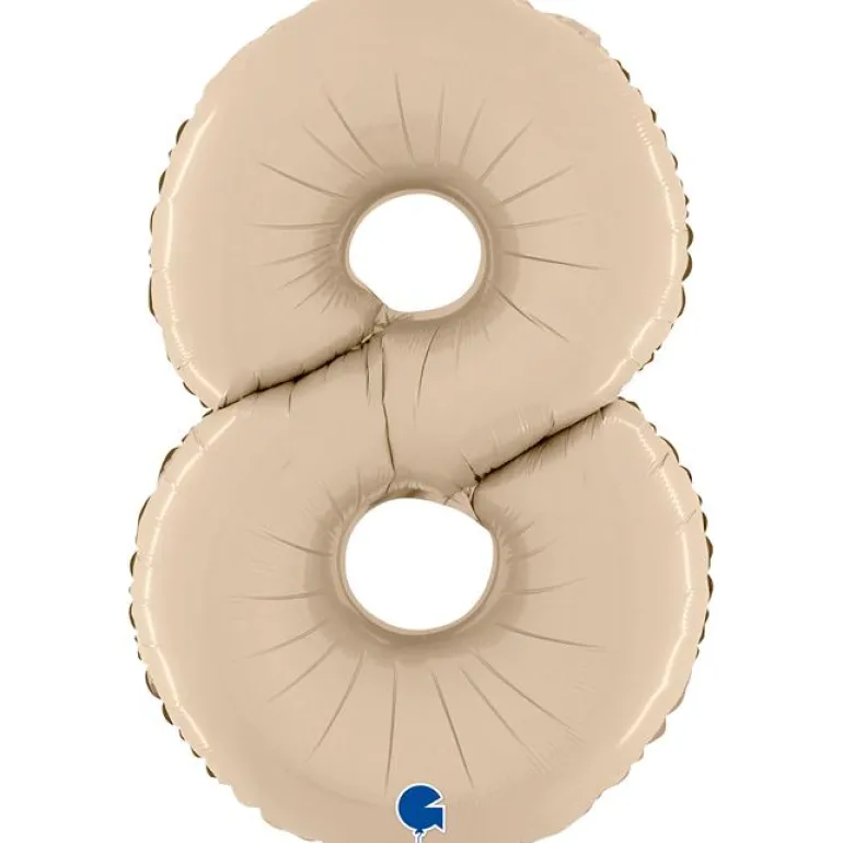 Grabo Mid-Size Satin Cream Tal Folieballon, 8