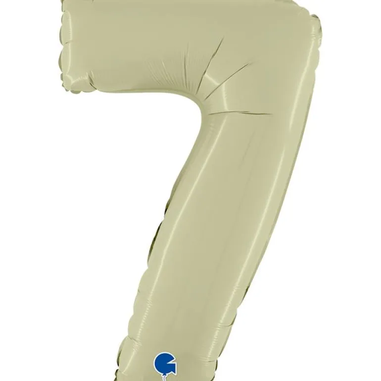 Grabo Mid-Size Satin Oliven Tal Folieballon, 7