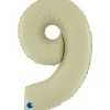 Grabo Mid-Size Satin Oliven Tal Folieballon, 9