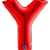 Grabo Mini Rød Bogstav Ballon 35 cm, Y
