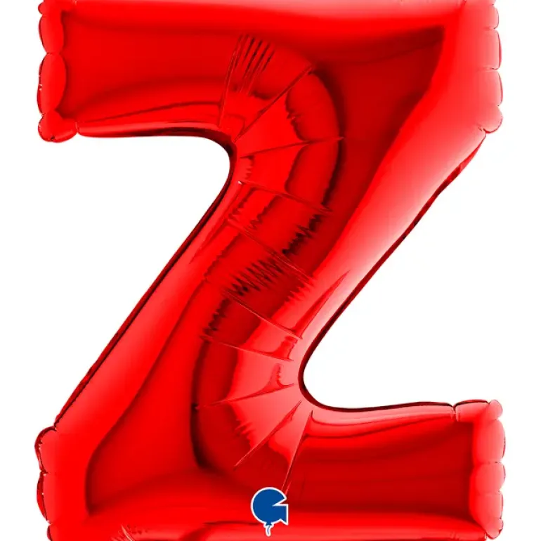 Grabo Mini Rød Bogstav Ballon 35 cm, Z