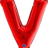 Grabo Mini Rød Bogstav Ballon 35 cm, V