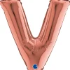Grabo Mini Rosegold Bogstav 35 cm, V