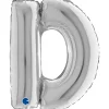 Grabo Mini Sølv Bogstav 35 cm, D