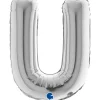 Grabo Mini Sølv Bogstav 35 cm, U