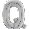 Grabo Sølv Bogstav Ballon 66 cm, Q