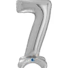 Grabo Sølv "7" Standup Tal til Luft, 64 cm