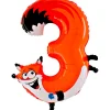 Grabo Stor Animaloons Tal Folieballon, Ræv #3