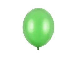Grøn Ballon Metallisk, 23 cm