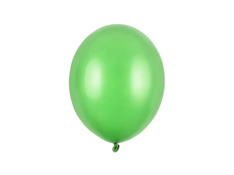 Grøn Ballon Metallisk, 23 cm
