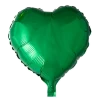 Grøn Hjerte Folie Ballon