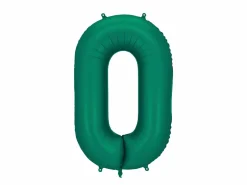 Grøn Tal Ballon 86 cm - 0