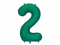 Grøn Tal Ballon 86 cm - 2