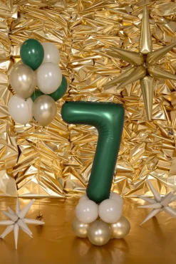 Grøn Tal Ballon 86 cm - 7