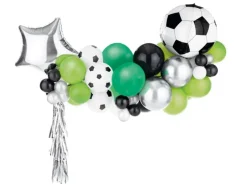 Grønt Fodbold Ballonbue Kit, 150 x 126 cm