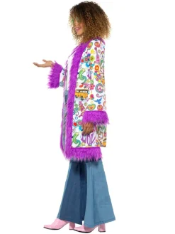 Groovy Hippie Frakke m/Pels Kant